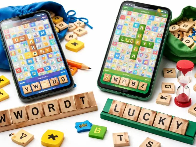 Words with Friends versus Scrabble GO